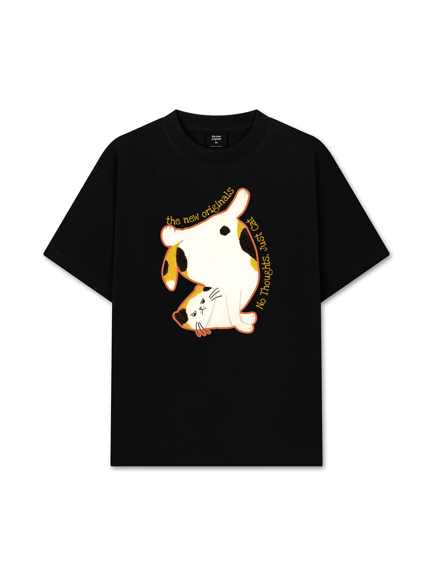 Áo Thun Relaxed Fit No Though Just Cat