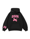 Bubble Pink Pony Hoodie