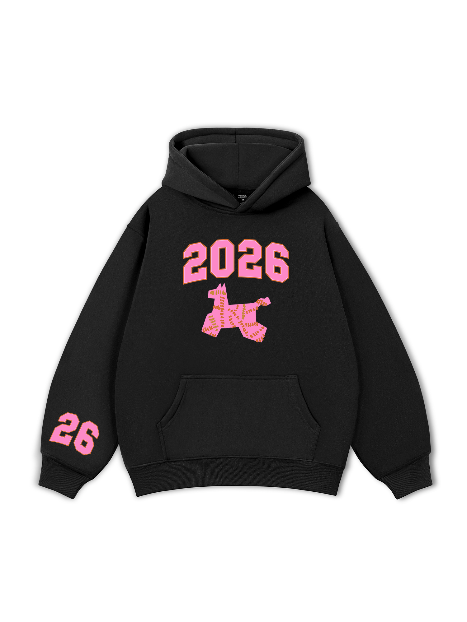 Bubble Pink Pony Hoodie