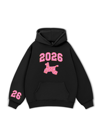 Bubble Pink Pony Hoodie