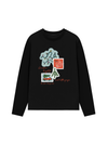 Áo Thun Dài Tay Sweater, lights, and little joy
