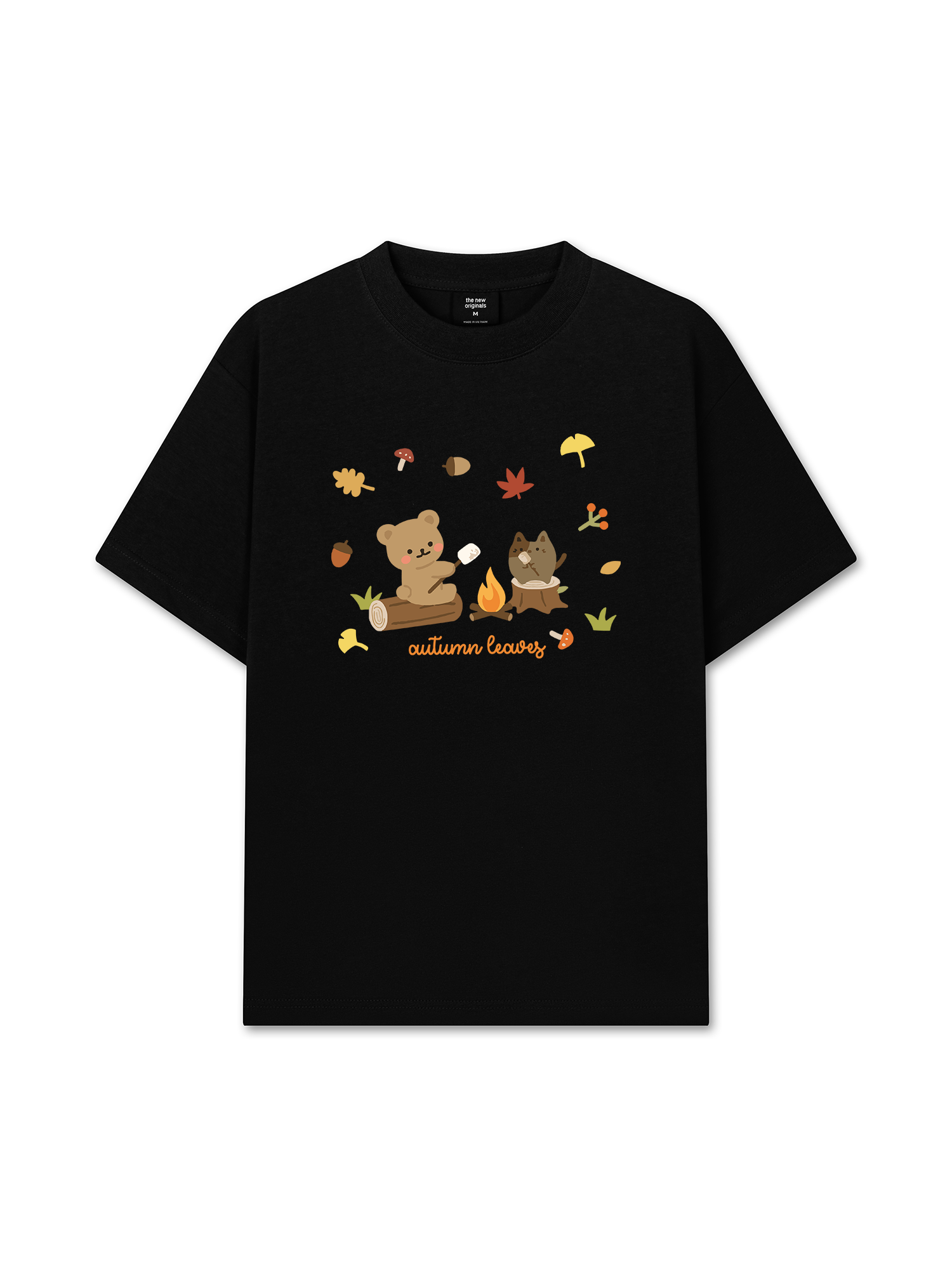 Áo Thun Relaxed Fit Autumn Vibes Autumn Leaves