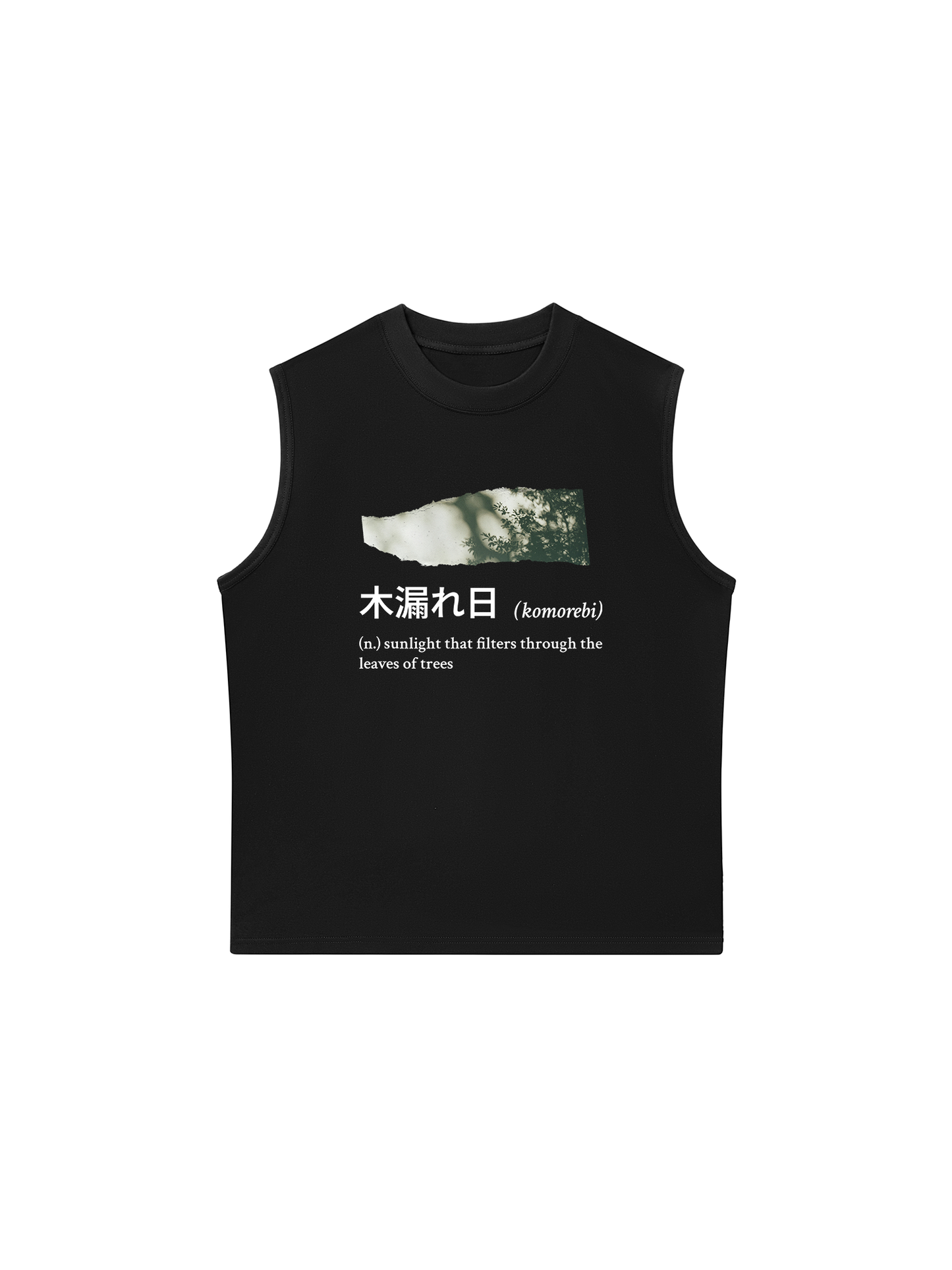 Áo Ba Lỗ Relaxed Fit Komorebi