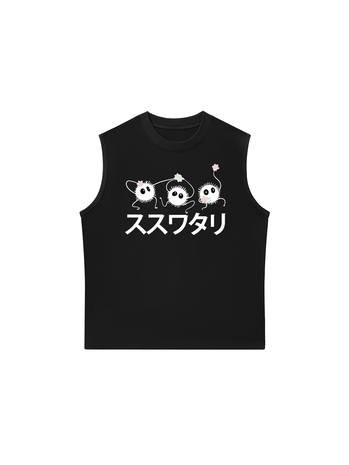 Áo Ba Lỗ Relaxed Fit Japan Spirit Soot Sprites