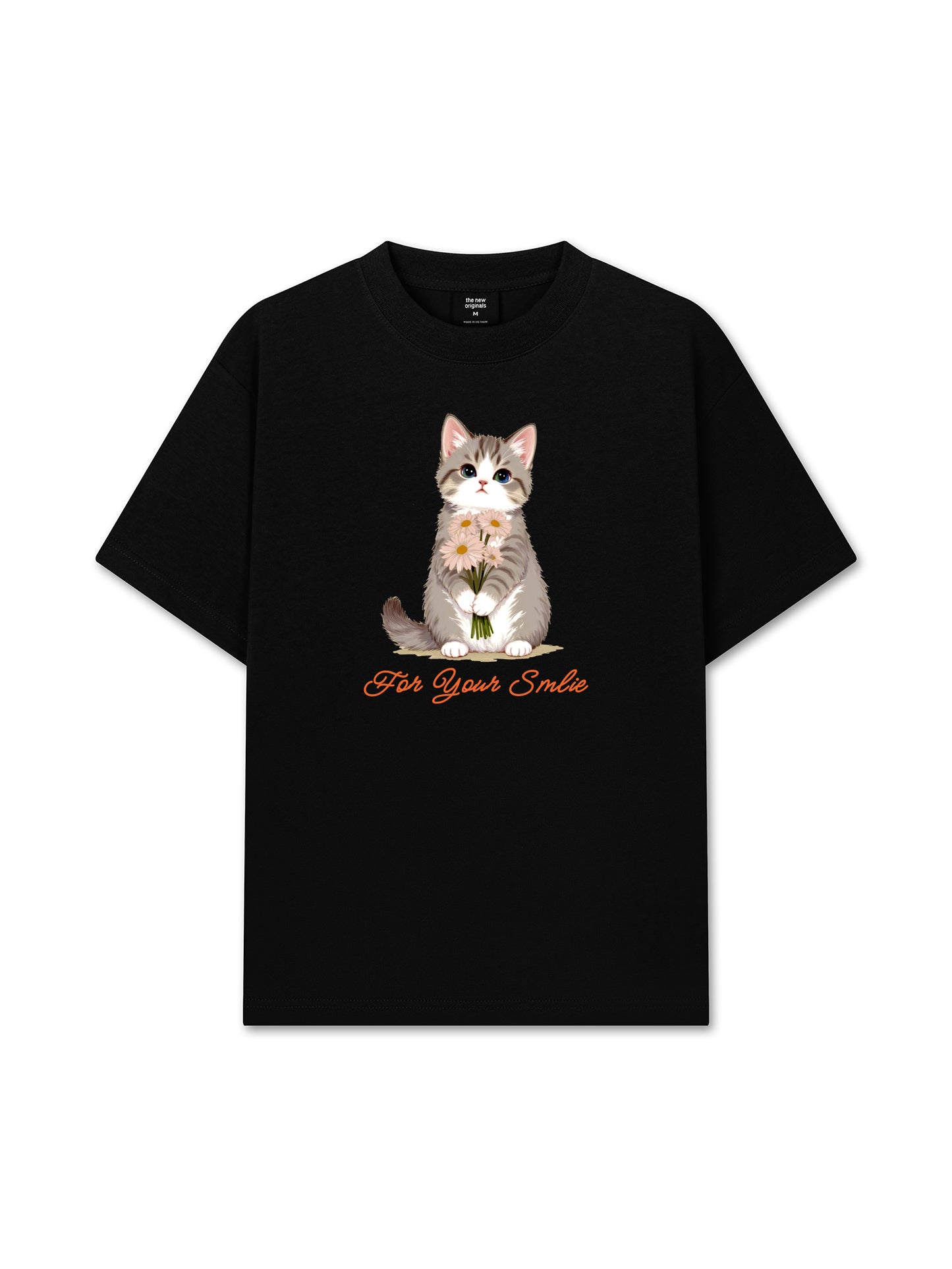 Áo Thun Relaxed Fit  Blooming Kitty