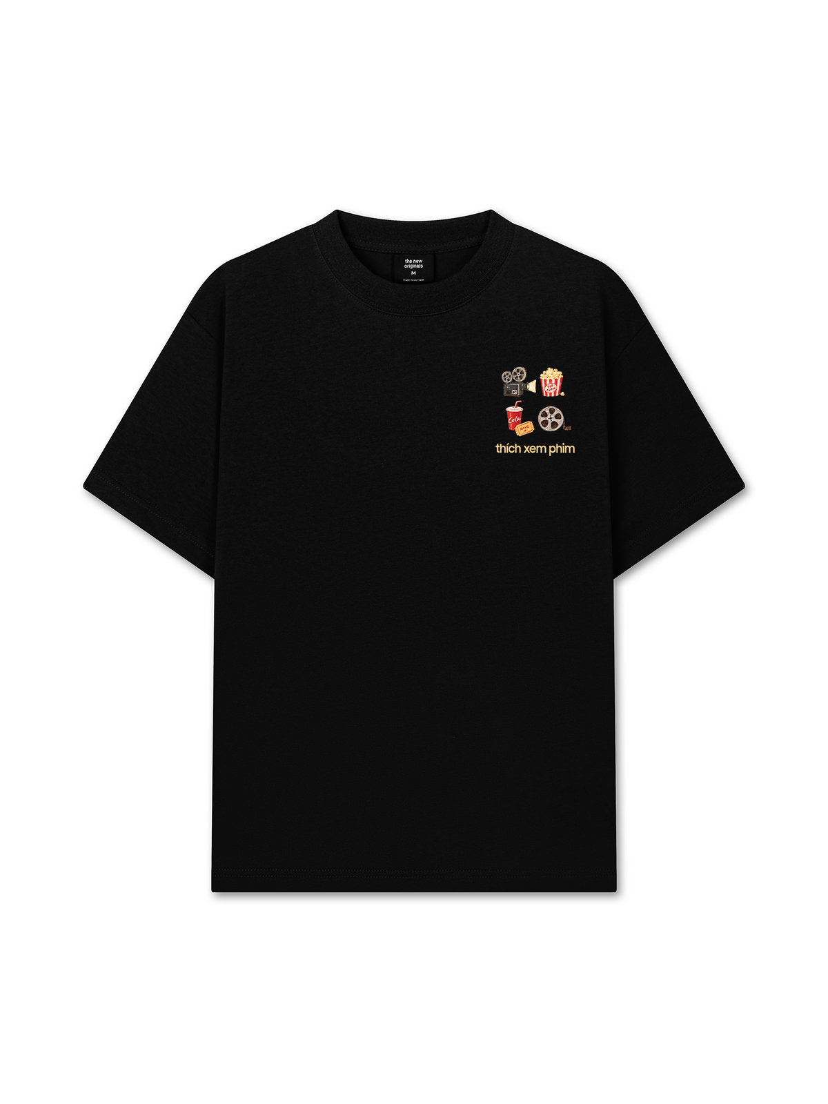Áo Thun Relaxed Fit Thích Xem Phim