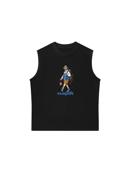 Áo Ba Lỗ Relaxed Fit Camplife