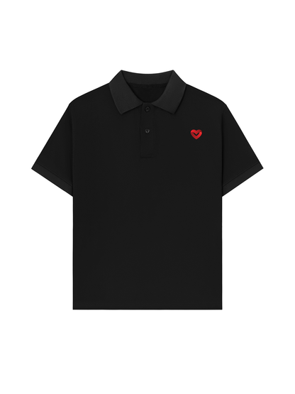 Áo Polo Relaxed Fit Red Heart