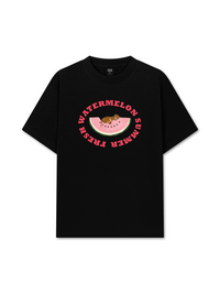 Áo Thun Relaxed Fit Summer Vibes Fresh Watermelon Summer