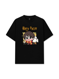 Áo Thun Relaxed Fit Harry Potter Chibi