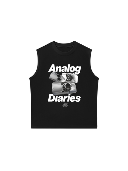 Áo Ba Lỗ Relaxed Fit Analof Diaries