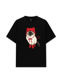 Áo Thun Relaxed Fit Working O'ttreats Red Meow