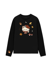 Áo Thun Dài Tay Meow Autumn Vibes