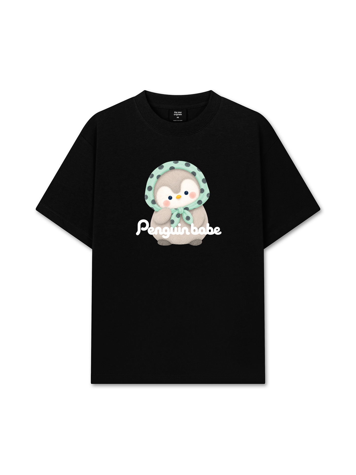 Áo Thun Relaxed Fit Penguin Babe
