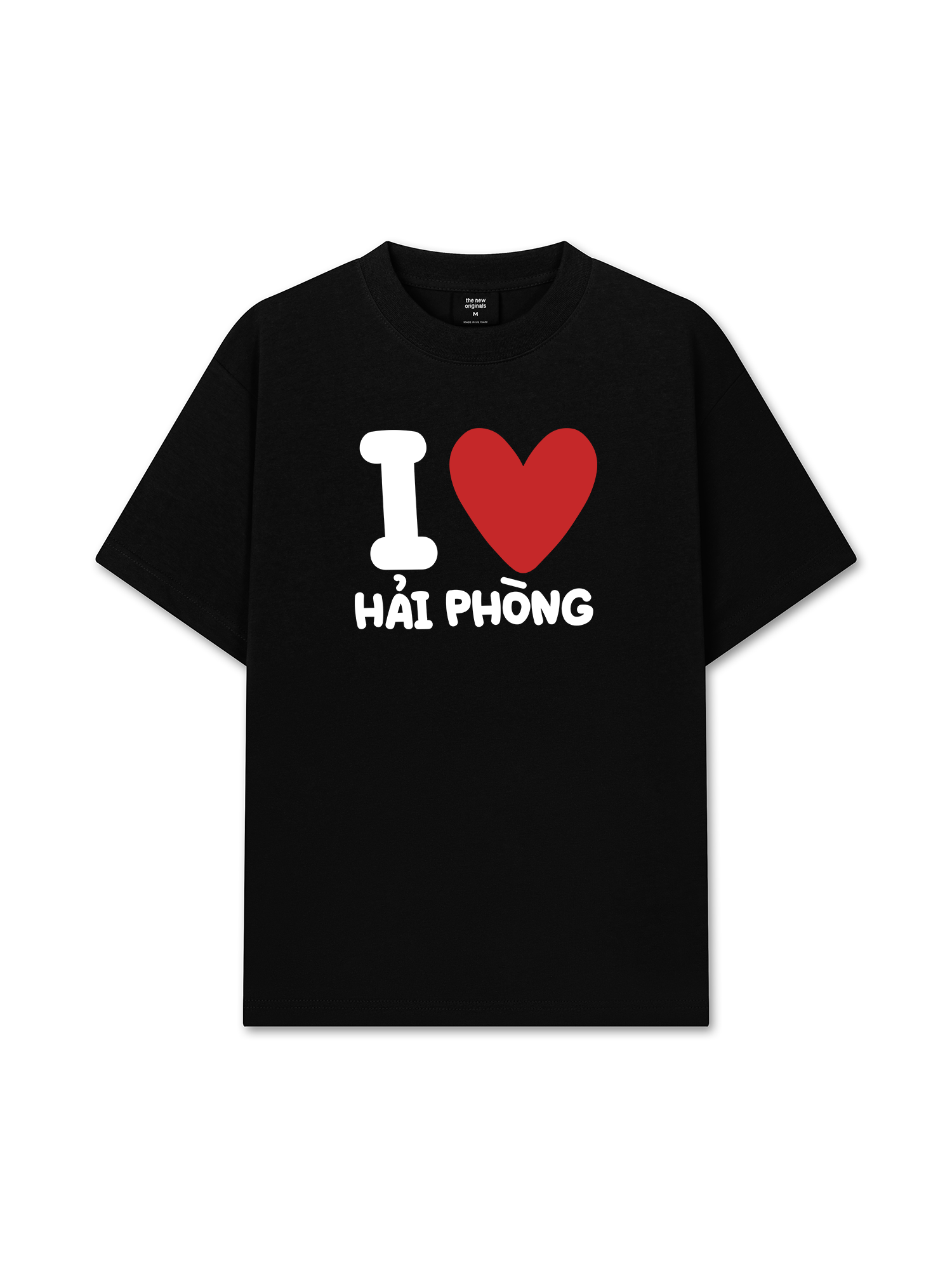 Áo Thun Relaxed Fit I Love Hải Phòng