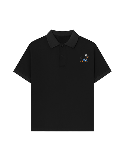 Áo Polo Relaxed Fit Dachshund FC Blue