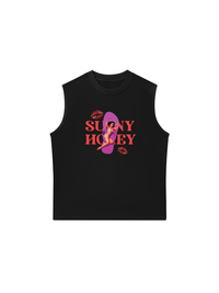 Áo Ba Lỗ Relaxed Fit Summer Vibes Sunny Honey