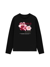 Áo Thun Dài Tay Summer Vibes Pink Floral