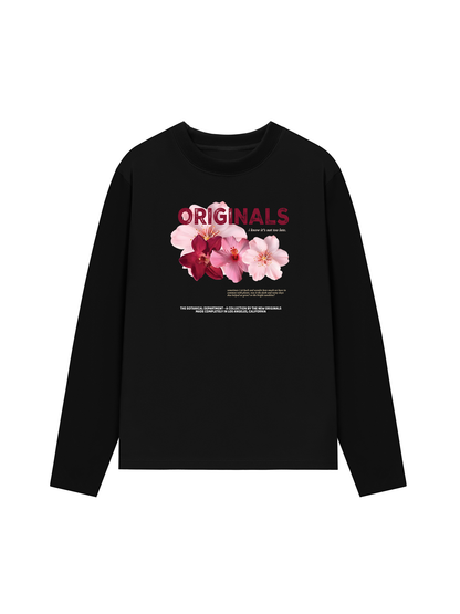 Áo Thun Dài Tay Summer Vibes Pink Floral