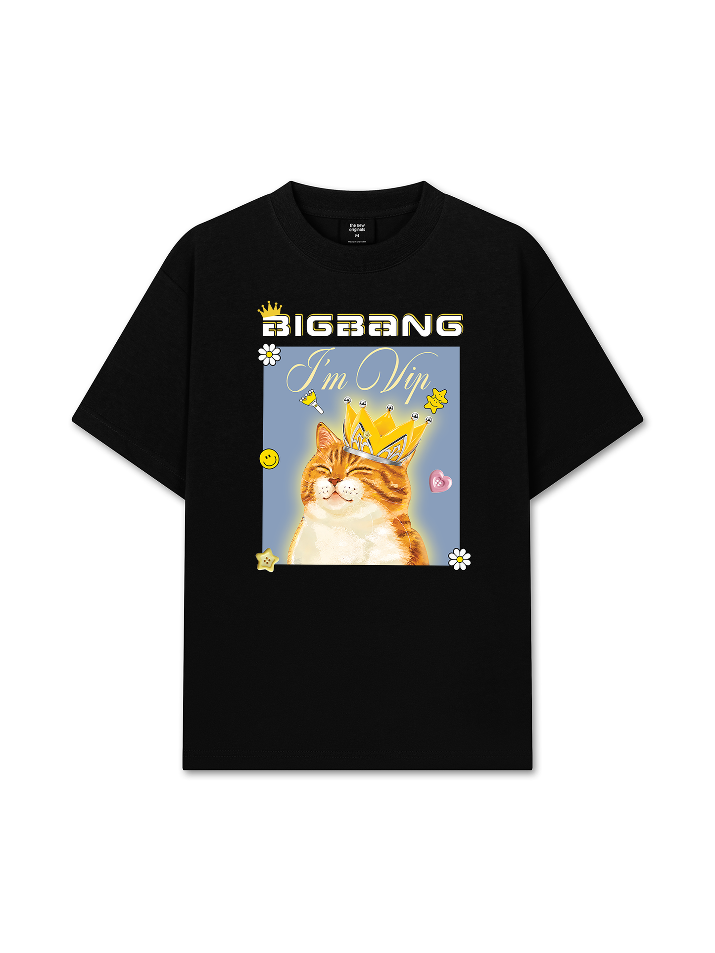 Áo Thun Relaxed Fit Big Bang Cat