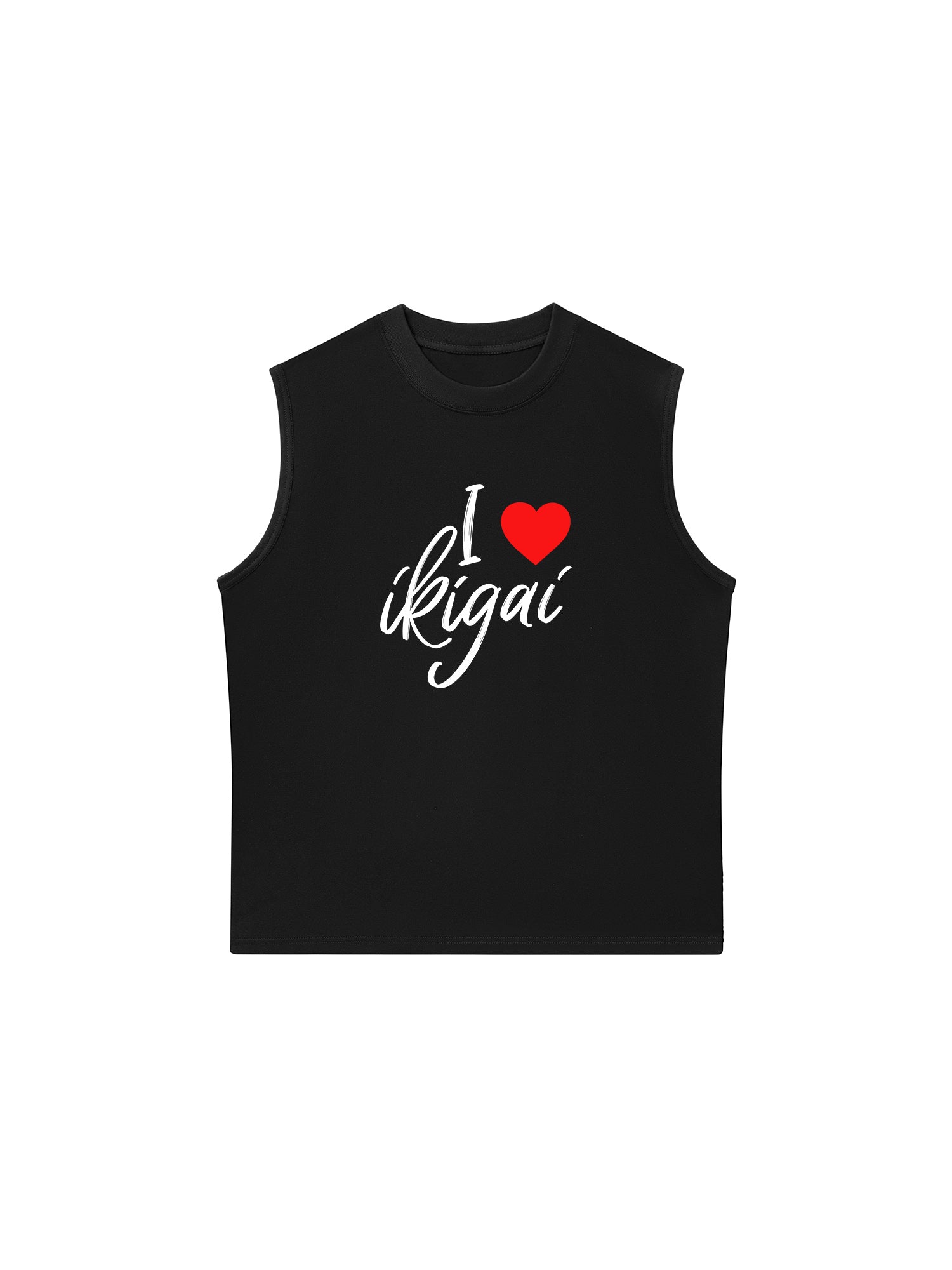 Áo Ba Lỗ Relaxed Fit I Love Ikigai