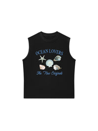 Áo Ba Lỗ Relaxed Fit Ocean Lovers
