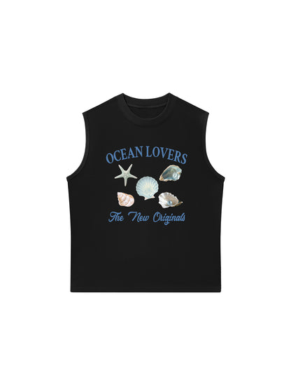 Áo Ba Lỗ Relaxed Fit Ocean Lovers