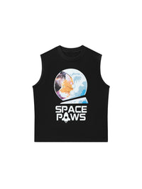Áo Ba Lỗ Relaxed Fit Space Paws