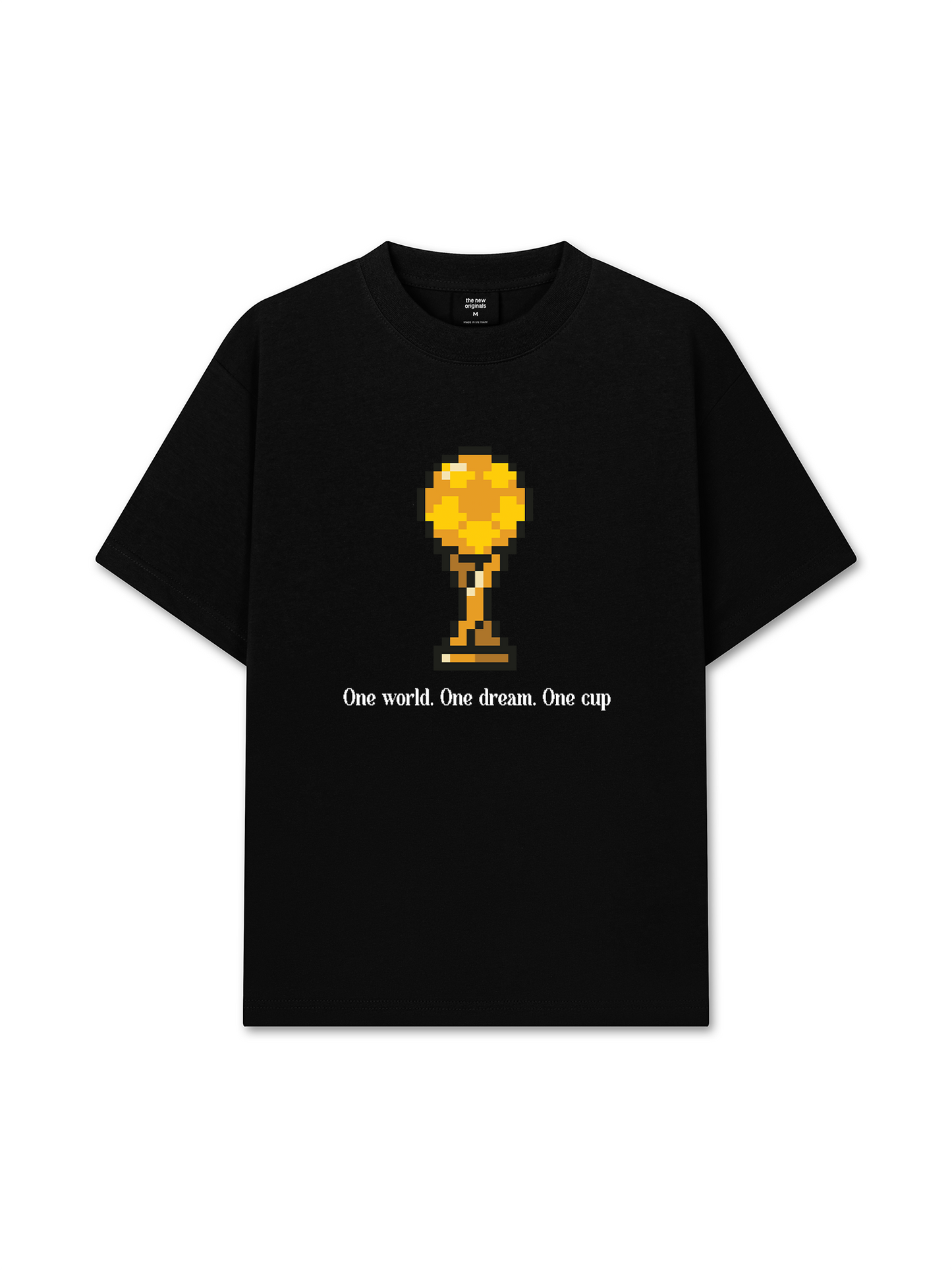 Áo Thun Relaxed Fit Pixel Universe World Cup