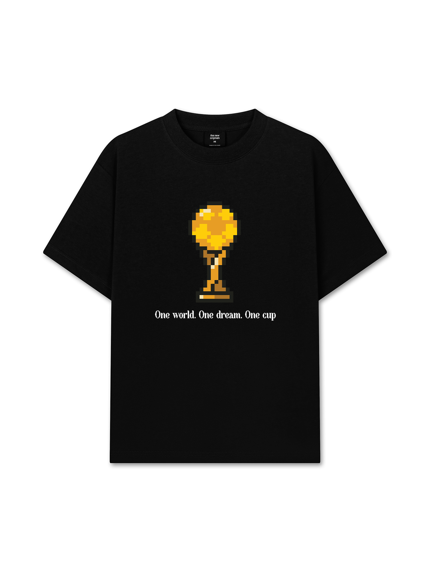 Áo Thun Relaxed Fit Pixel Universe World Cup