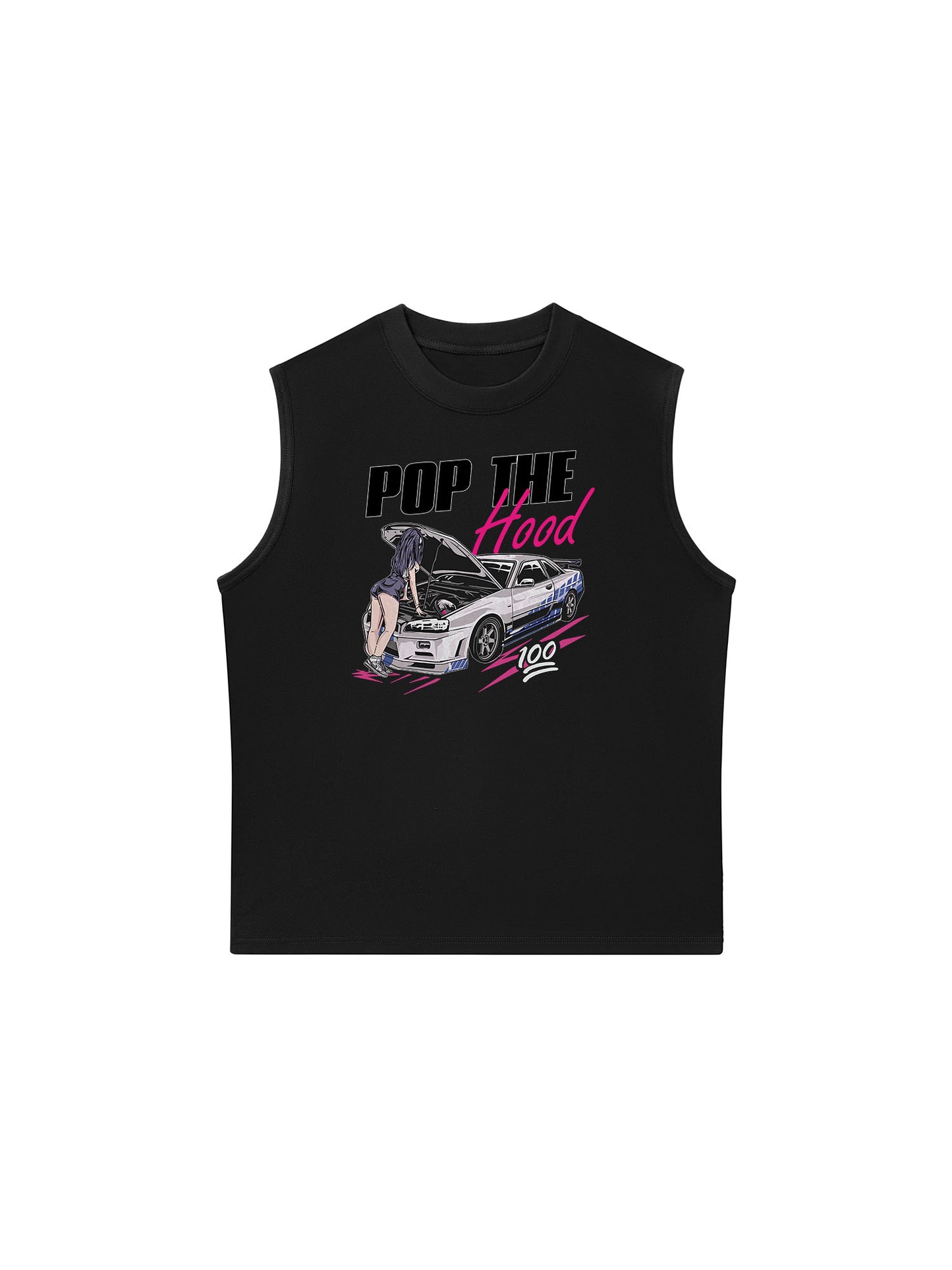 Áo Ba Lỗ Relaxed Fit POP THE HOOD