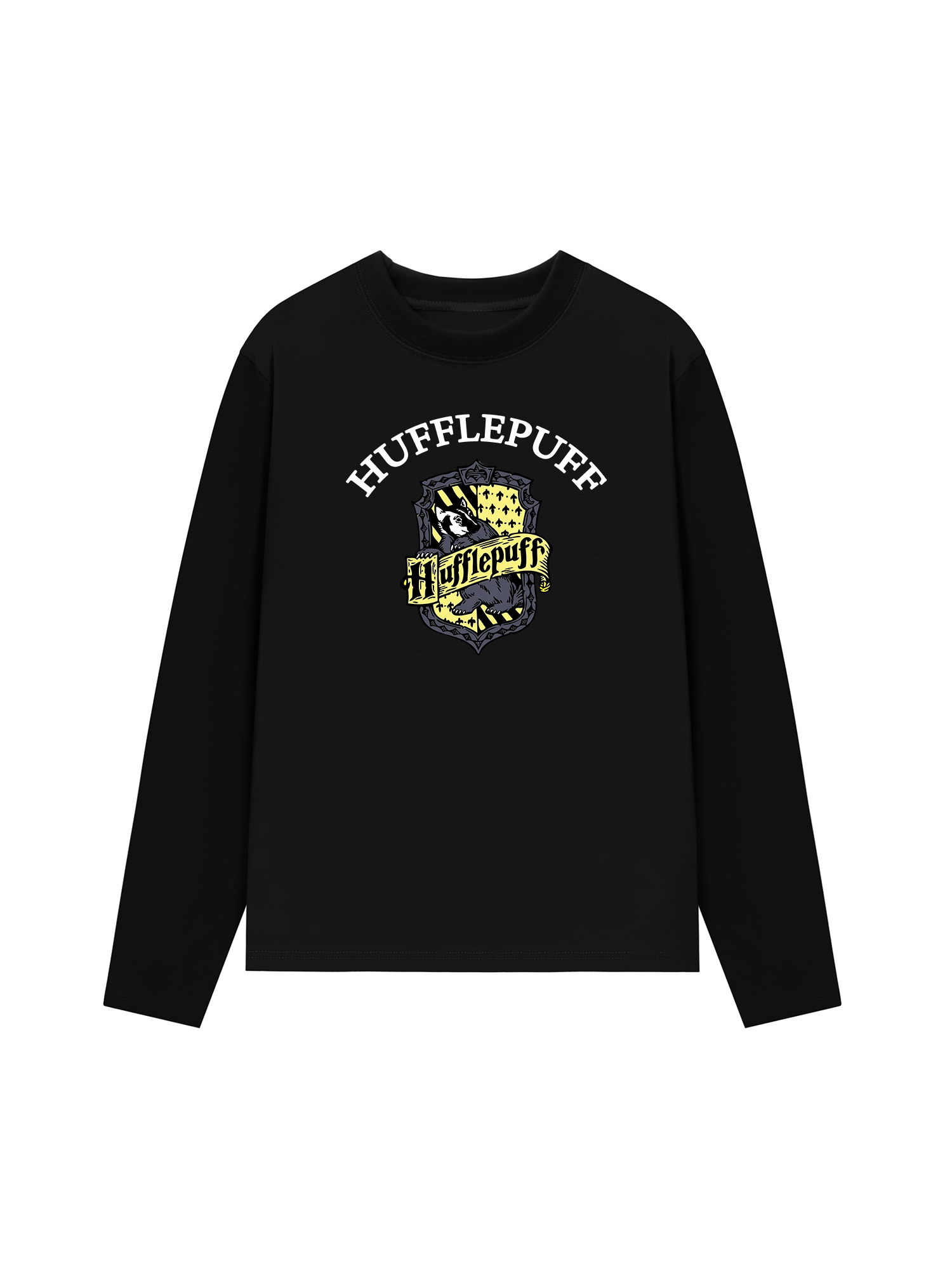 Áo Thun Dài Tay Harry Potter Huflepuff Vintage