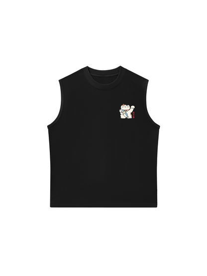 Áo Ba Lỗ Relaxed Fit Maneki Neko