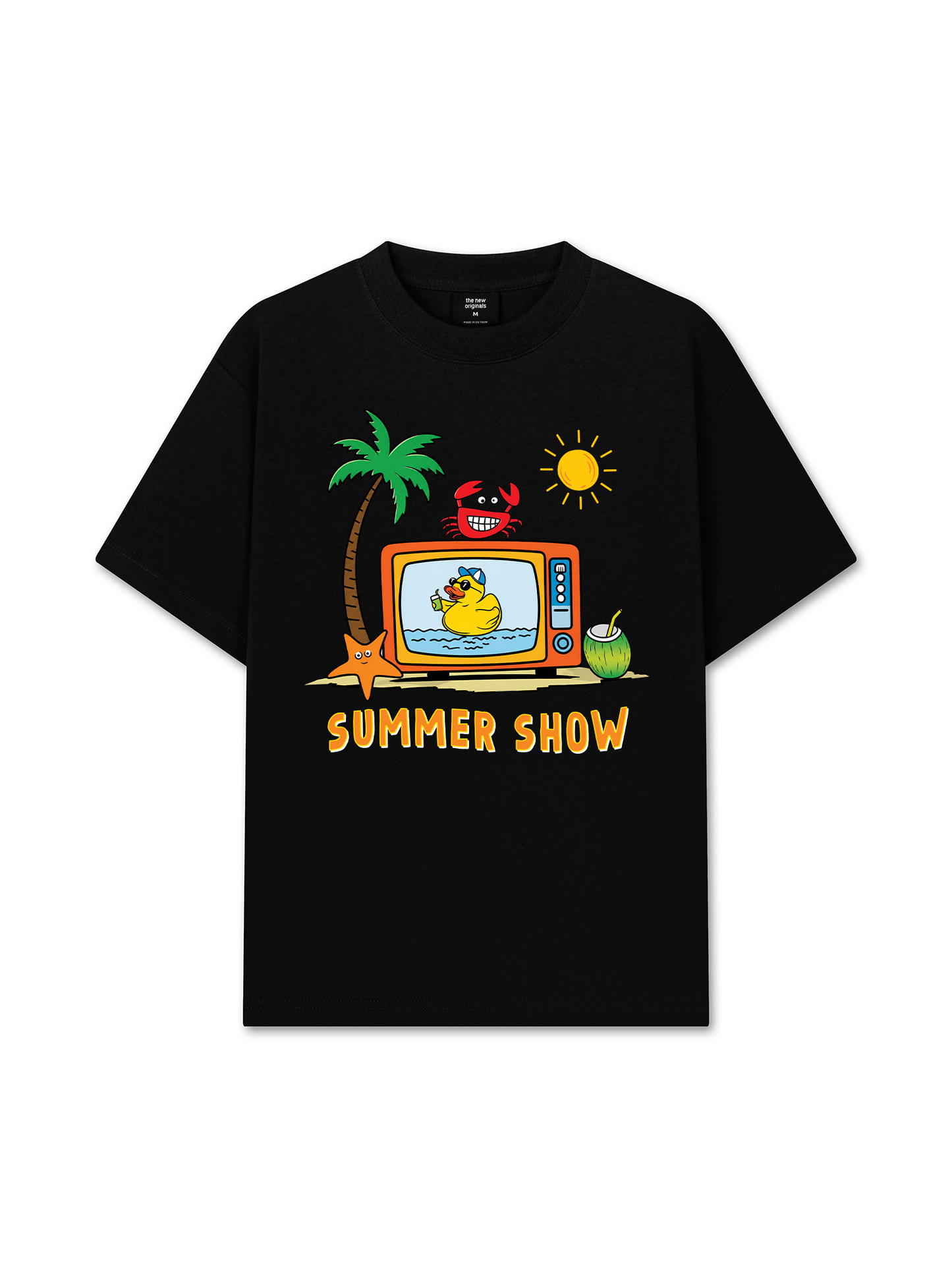 Áo Thun Relaxed Fit Summer Vibes Summer Show
