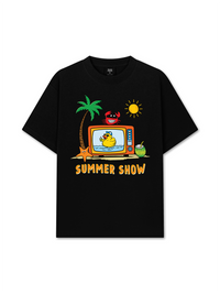 Áo Thun Relaxed Fit Summer Vibes Summer Show