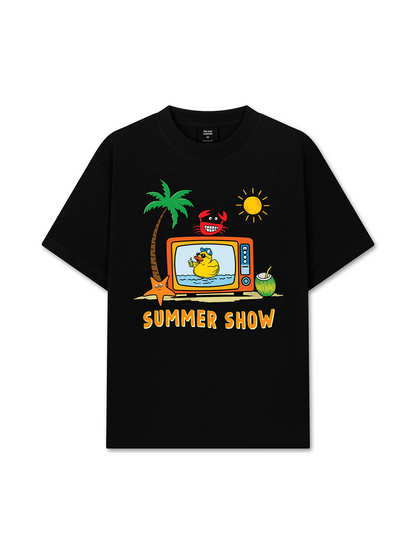 Áo Thun Relaxed Fit Summer Vibes Summer Show