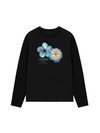 Áo Thun Dài Tay Summer Vibes Souble Blue Flower