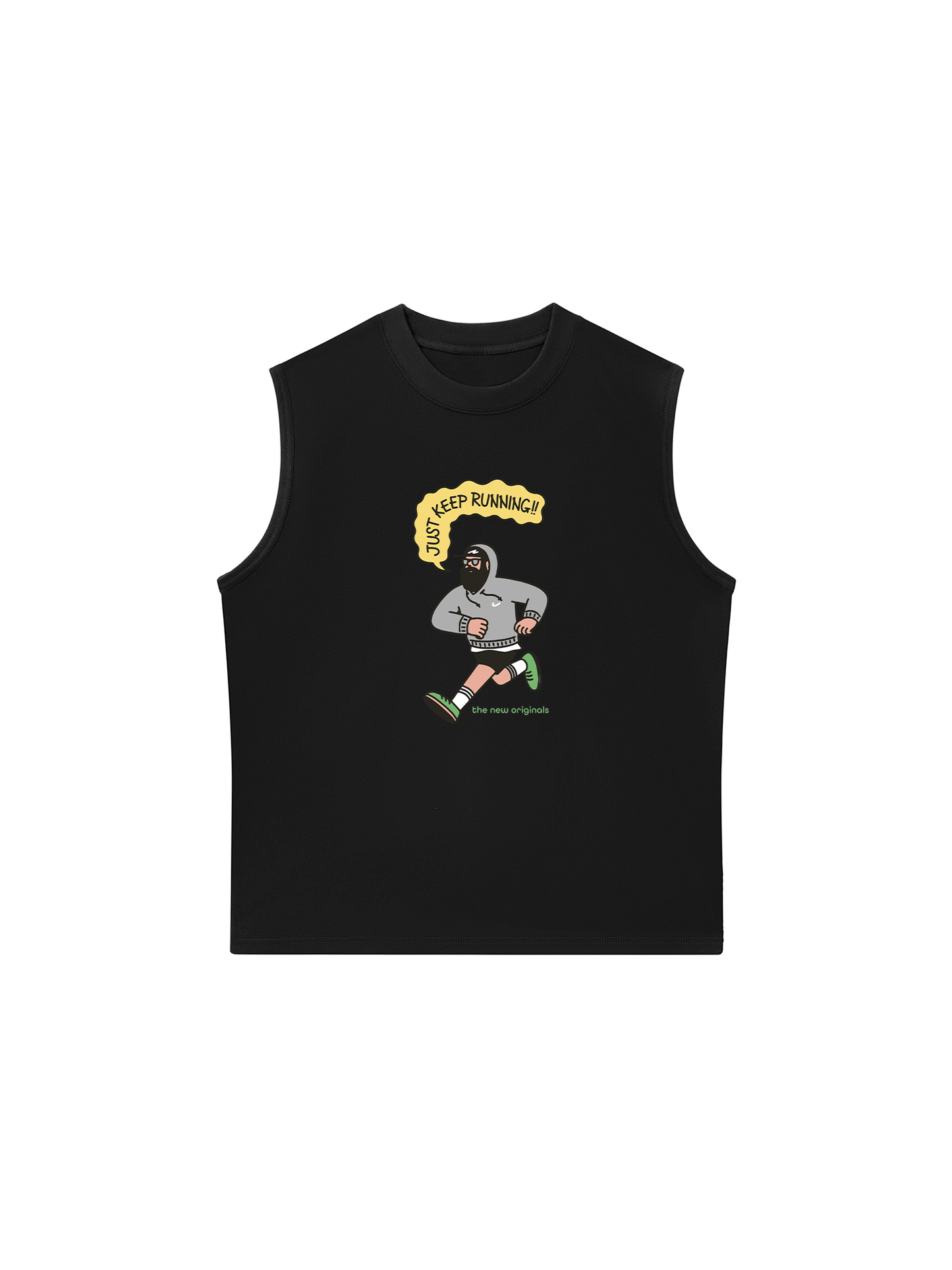 Áo Ba Lỗ Relaxed Fit Just Keep Running