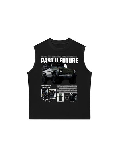 Áo Ba Lỗ Relaxed Fit CAR Past II Future