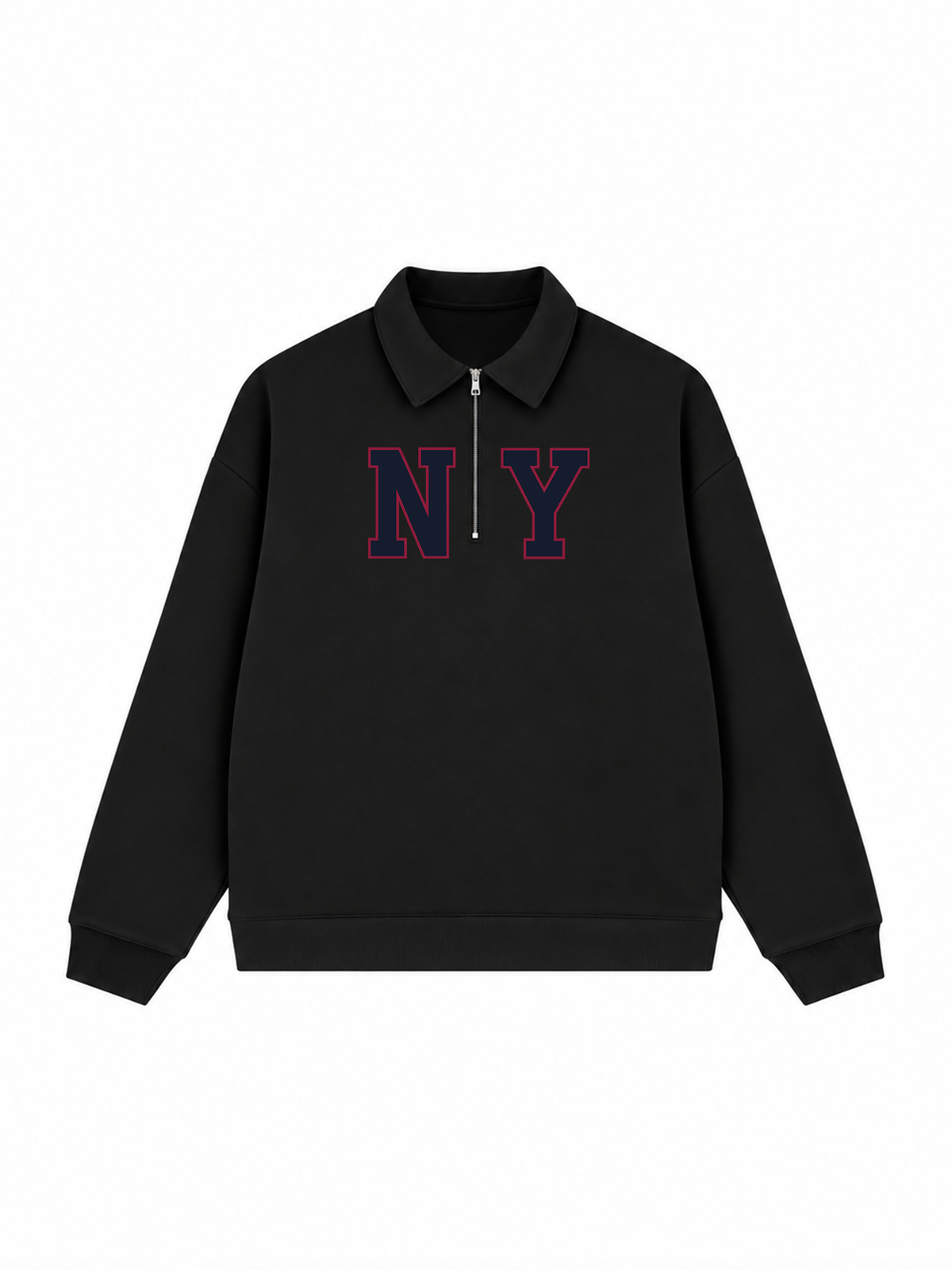 Áo Sweater Polo Nỉ Hai Da NY