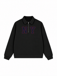Áo Sweater Polo Nỉ Hai Da NY