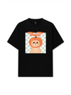 Áo Thun Relaxed Fit Animal Meow Pumpkin