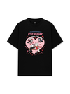 Áo Thun Relaxed Fit Cute Girl Funny Cat Couple