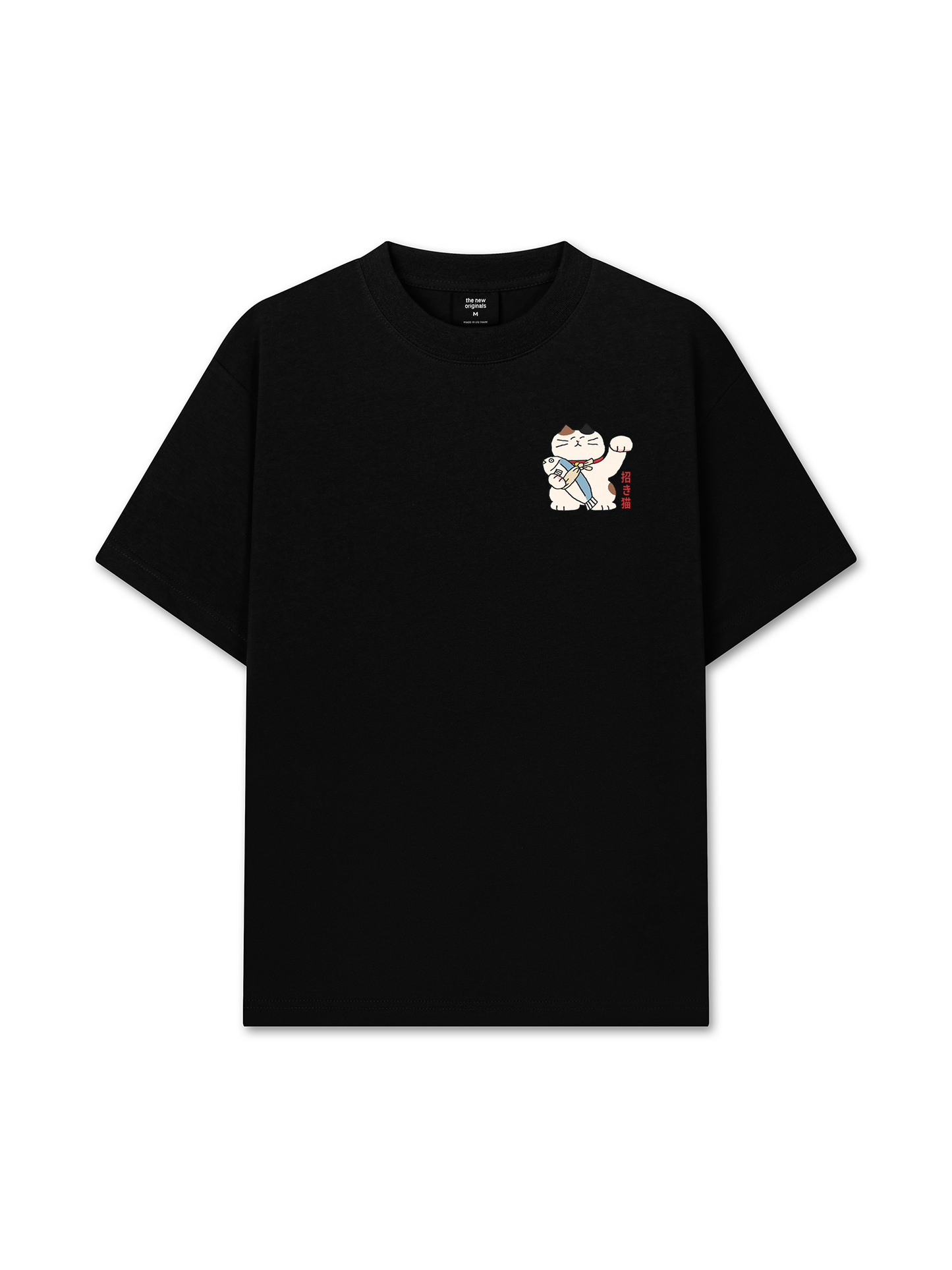 Áo Thun Relaxed Fit Maneki Neko
