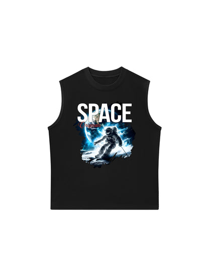 Áo Ba Lỗ Relaxed Fit Space Skier