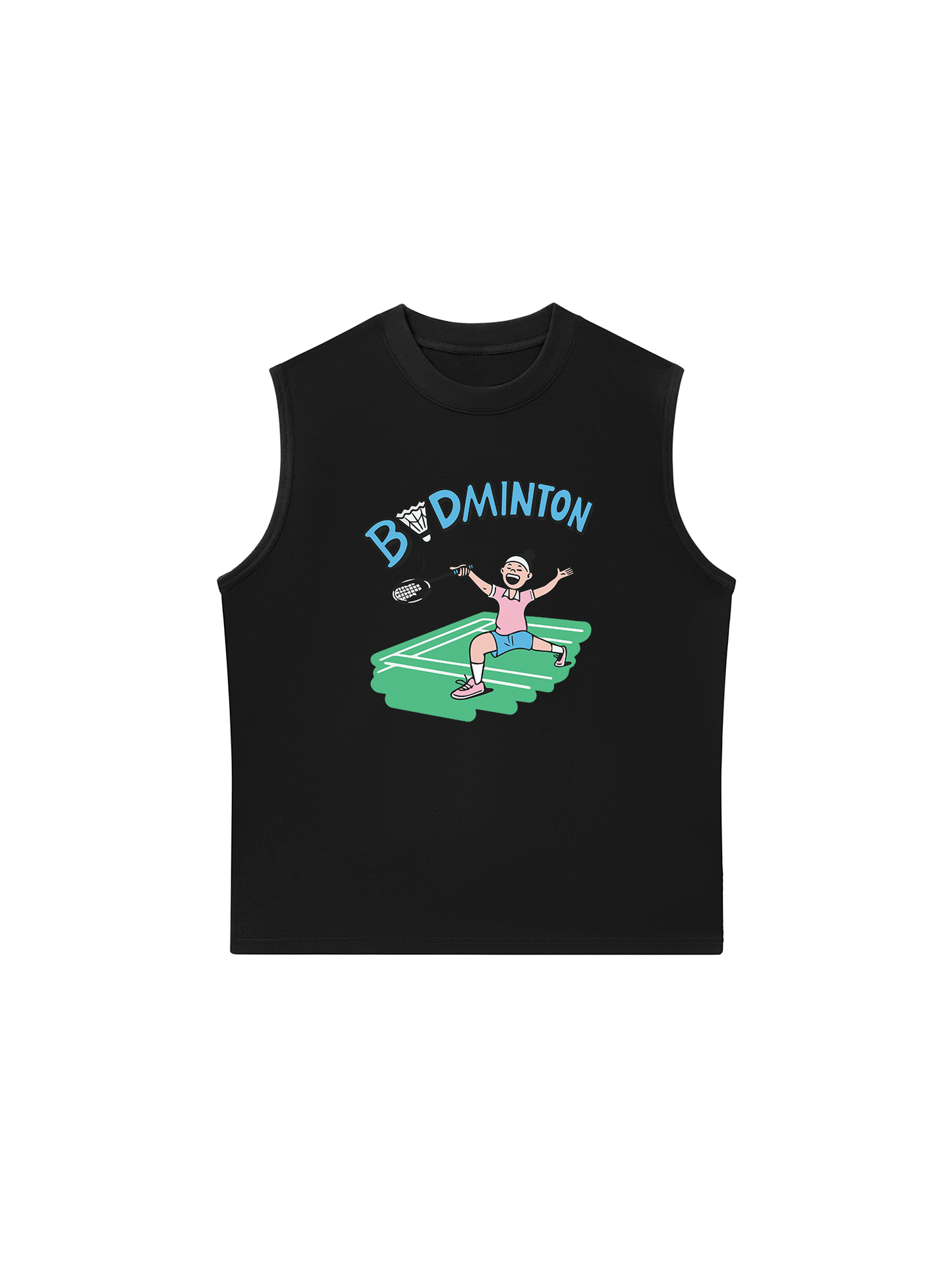Áo Ba Lỗ Relaxed Fit Badminton