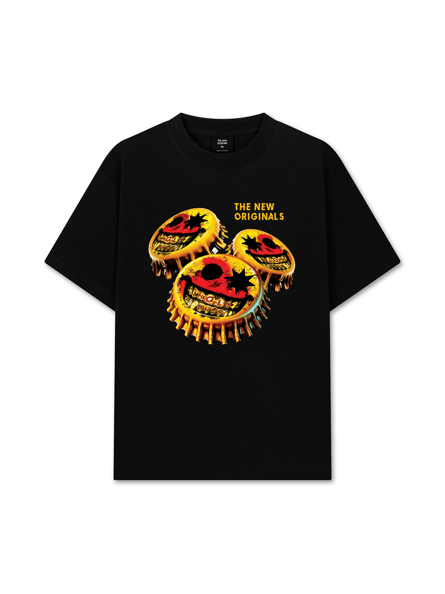 Áo Thun Relaxed Fit Gangster Smile Cap Art