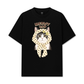 Áo Thun Relaxed Fit  Meowy Cat Cream