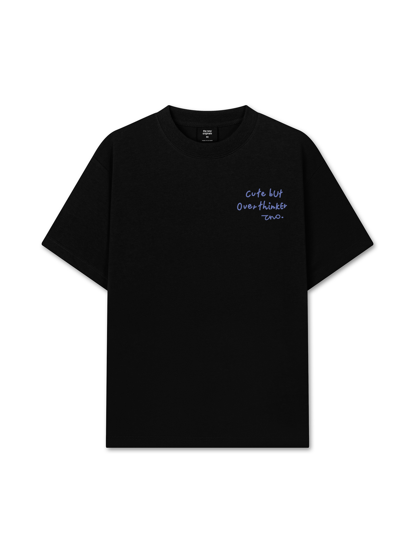 Áo Thun Relaxed Fit Cute But Overthinker