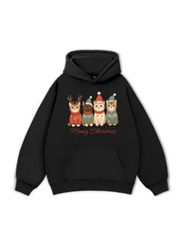 Meowy Christmas Hoodie